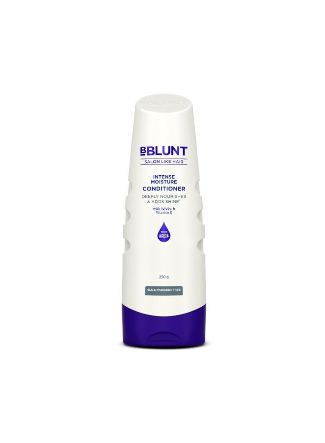 BBLUNT Intense Moisture Conditioner With Vitamin E & Jojoba For Dry & Frizzy Hair - 250 Grams - Image 1